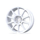 Braid Fullrace Rally A FF Alloy Wheel 18x8 ET20 to 64 5x110 White Shiny Alloy Wheels