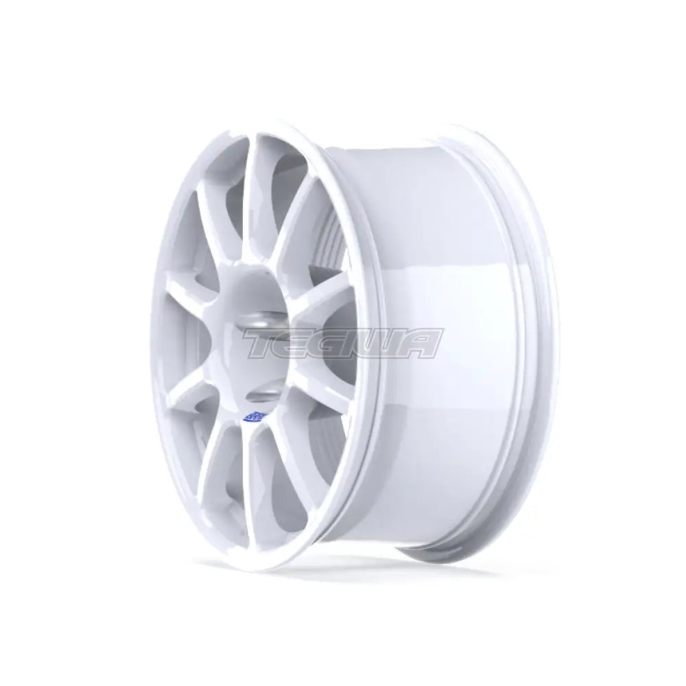 Braid Fullrace Rallycross Alloy Wheel 18x8 ET10 to 40 4x100 White Shiny Alloy Wheels