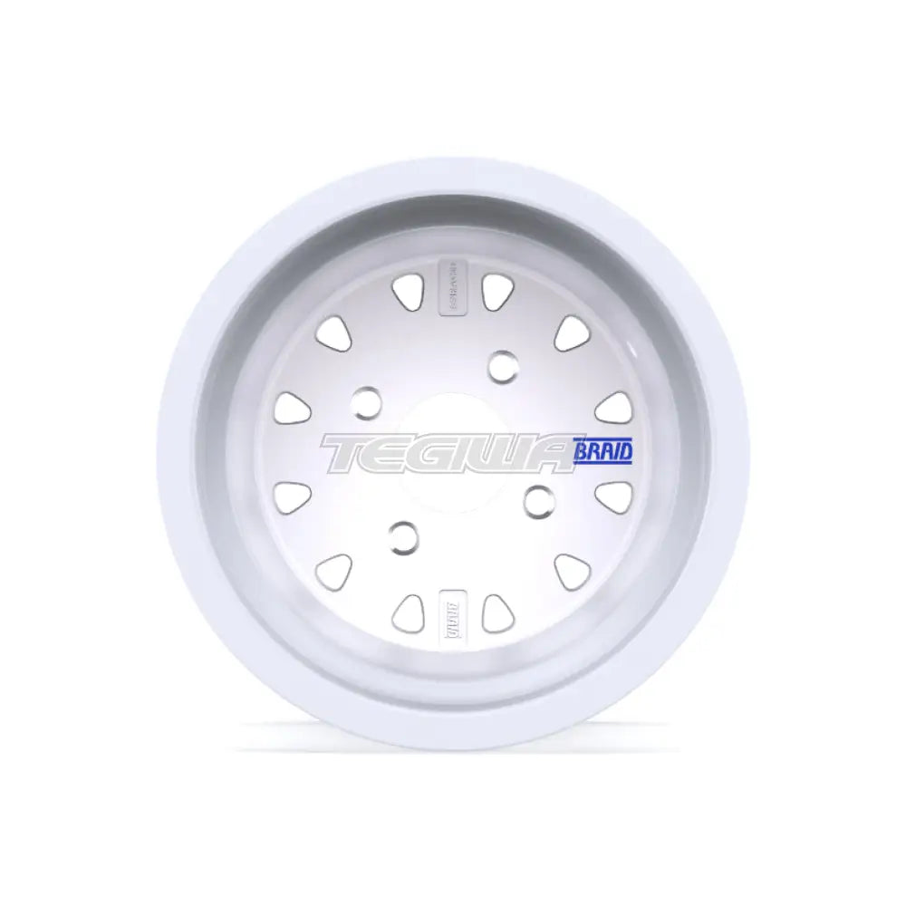 Braid Tenrace + Alloy Wheel 10x5 ET4 + 1 4x100 White Shiny Alloy Wheels