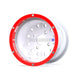 Braid Tenrace + Beadlock B Alloy Wheel 10x5 ET3 + 2 4x100 White Shiny Alloy Wheels