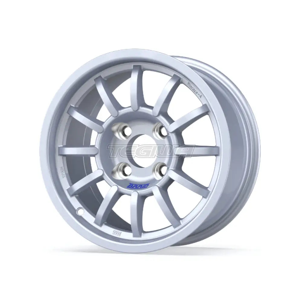 Braid Winrace A Alloy Wheel 13x7 ET11 to 35 4x100 Silver WR Alloy Wheels