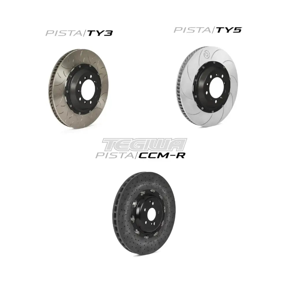 Brembo PISTA 380mm 6 Pot Front Big Brake Kit Nissan 370Z 09-20 Big Brake Kits