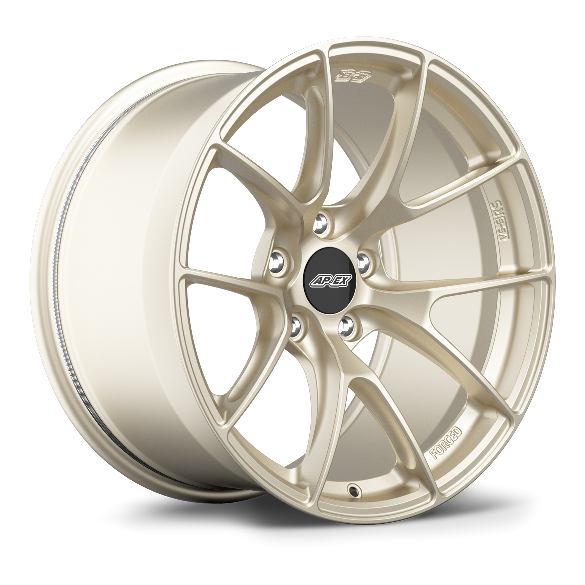 Apex VS-5RS Forged Alloy Wheel 18x10.5 ET40 5x120 Motorsport Gold 72.56mm CB