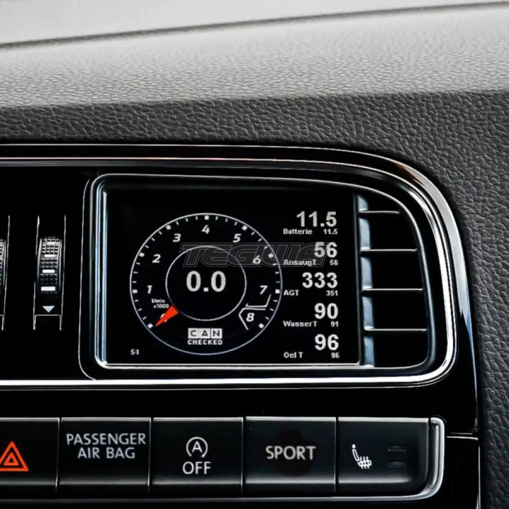 CANchecked MFD32 Gen2 VW Polo MK5 6R 6C WRC 09-17 RHD Models Digital Displays