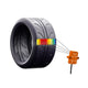 CANchecked TMC04 Tire Set Temp Monitoring Cabled Sensors and Connectors