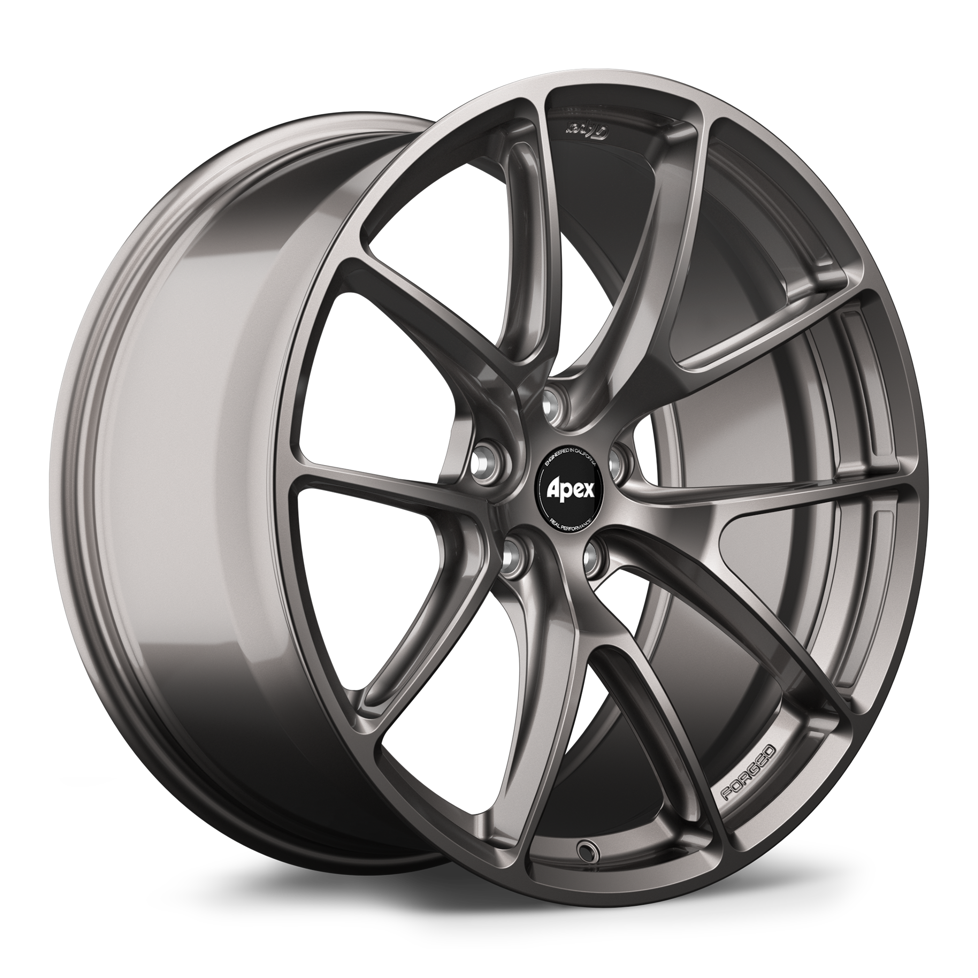 Apex VS-5RX Forged Alloy Wheel 21x9.5 ET22 5x112 Anthracite 66.6mm CB