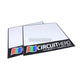 Circuit Hero Heavy Duty Vinyl Track Number Door Plate Decals - Pair