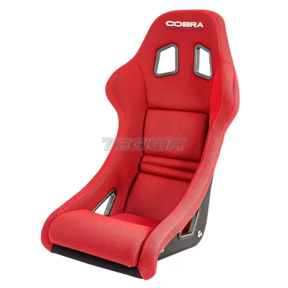 Cobra Imola T Pro-Fit Fibreglass Bucket Seat FIA Homologated RED STANDARD SIZE Seats Rails & Mounts
