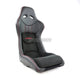 Cobra Nogaro Grp Gloss Black Bucket Seat Red Seats Rails & Mounts