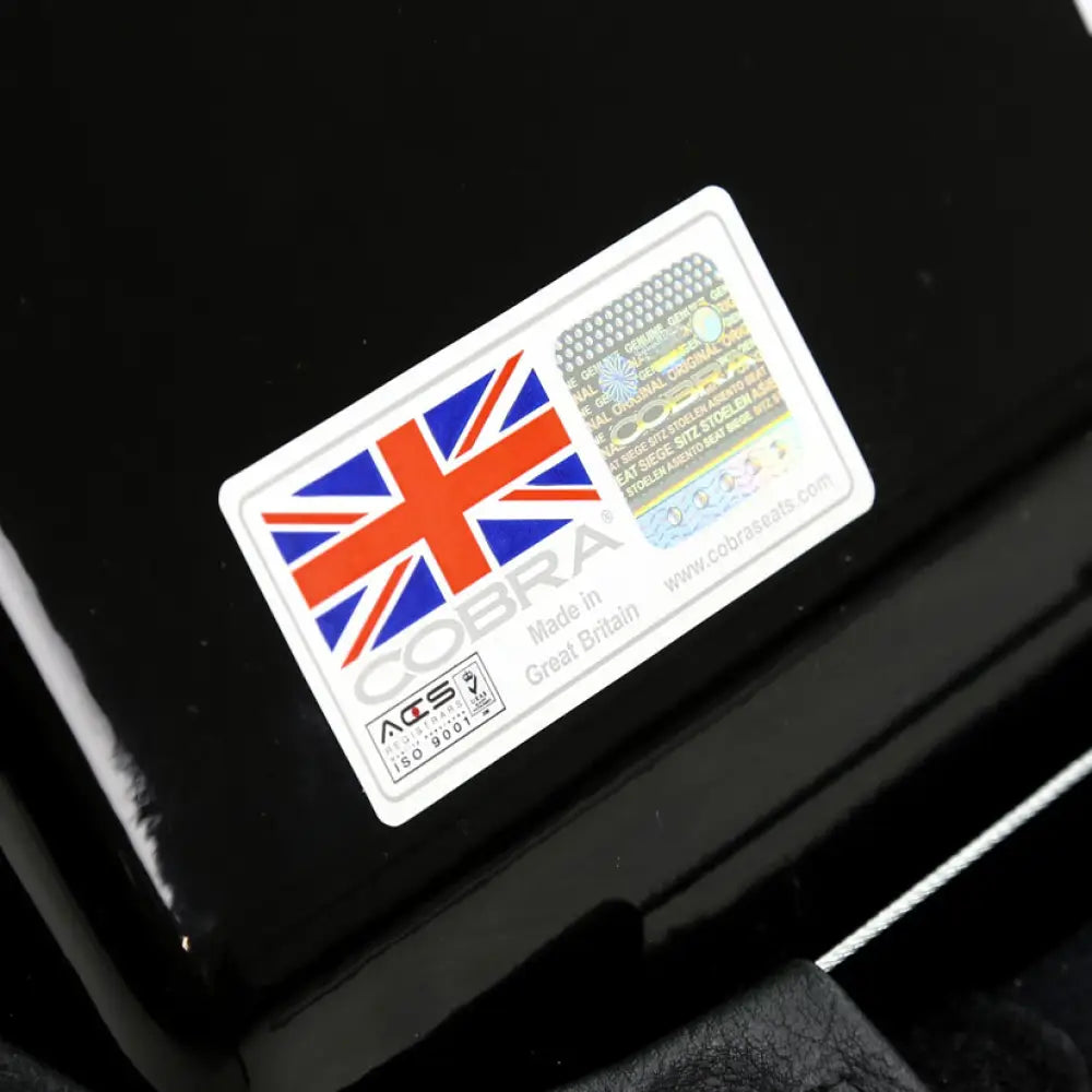 Cobra Nogaro Grp Gloss Black Bucket Seat Seats Rails & Mounts
