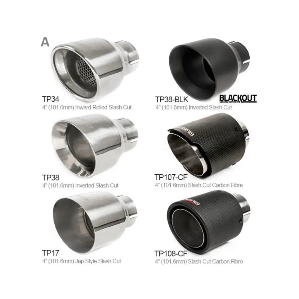 Cobra Sport Front Flex Back Performance Exhaust RHD GPF/ LHD Honda Civic Type R FK8 17-21