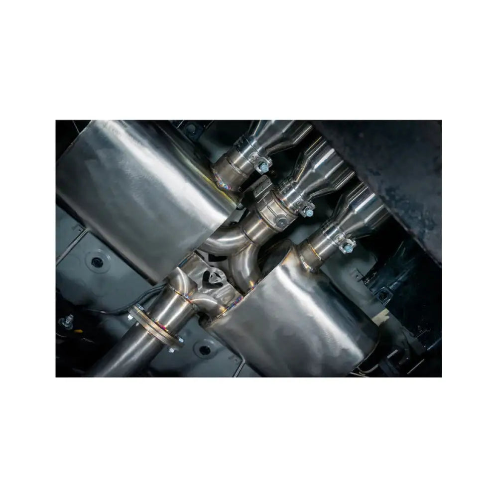 Cobra Sport Valved Front Flex Back Non-Resonated Exhuast System Honda Civic Type R FL5 23+