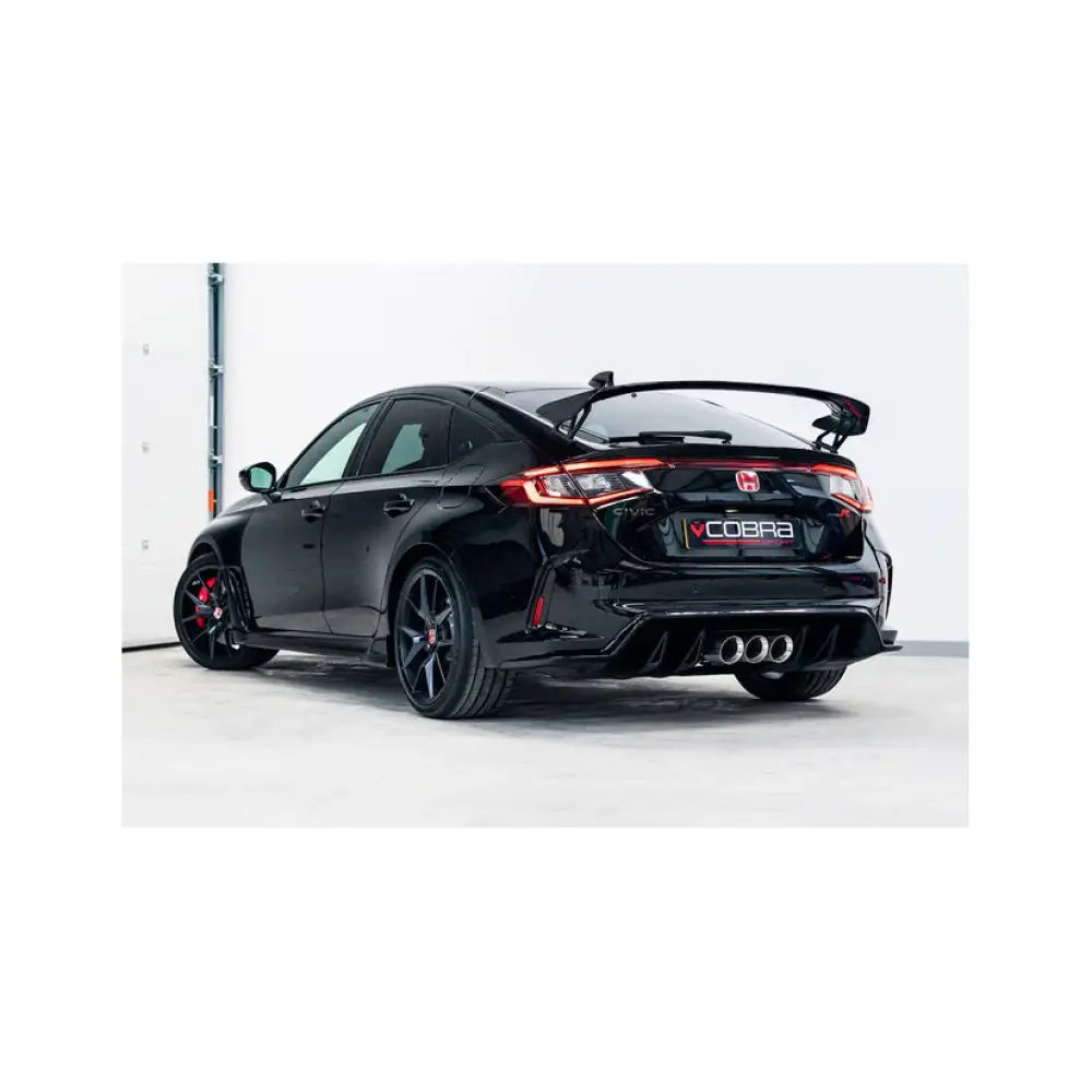 Cobra Sport Valved Turbo Back Non-Resonated Exhaust System Honda Civic Type R FL5 23+