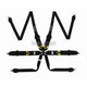 Corbeau Ultima Pro 6 Point Racing Harness H3026 With Pull Up Adjuster Harnesses
