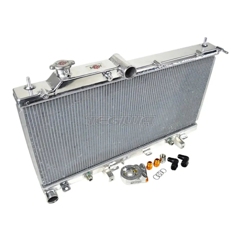 CSF Alloy Aluminium Radiator 08-14 Subaru Impreza Wrx Sti Inc Oil Cooler - CLEARANCE SALE