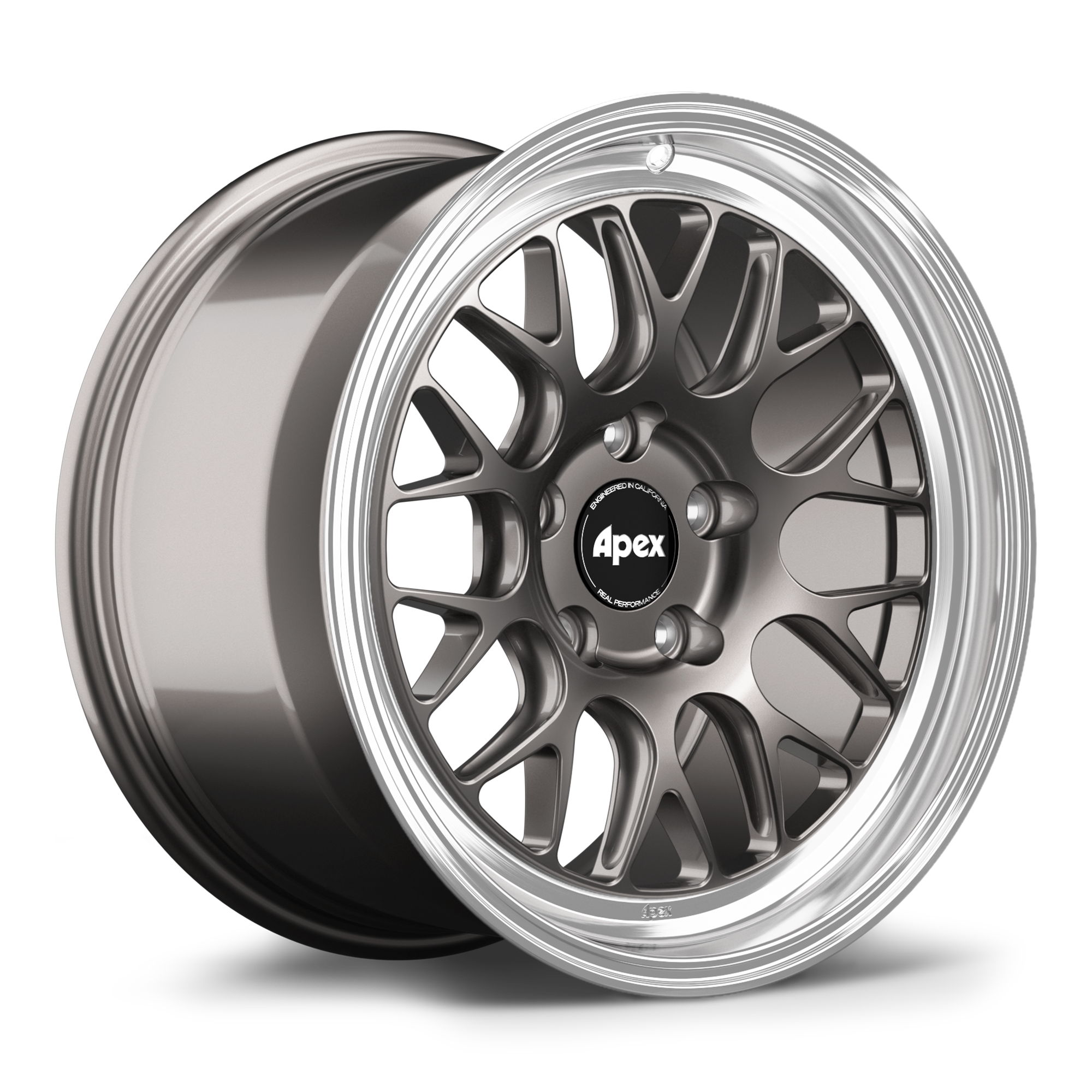 Apex ML-10RT Forged Alloy Wheel 17x9.5 ET35 5x120 Anthracite - Machined Lip 72.56mm CB