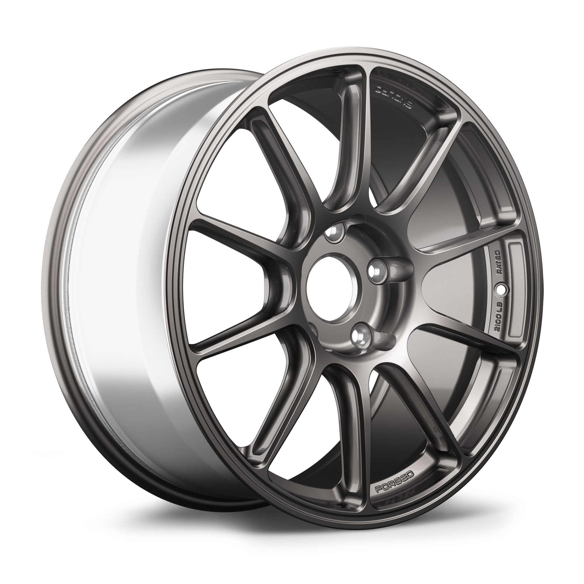 Apex SM-10RE Forged Alloy Wheel 19x9 ET50 5x130 Anthracite 71.6mm CB