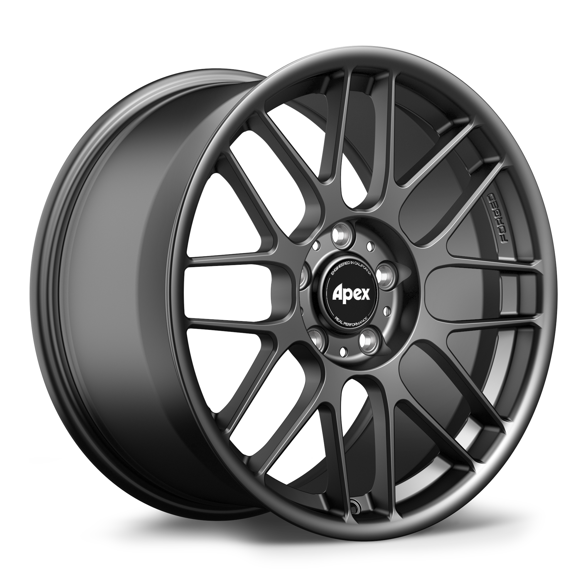 Apex ARC-8RT Forged Alloy Wheel 18x8.5 ET40 5x120 Satin Black 72.56mm CB