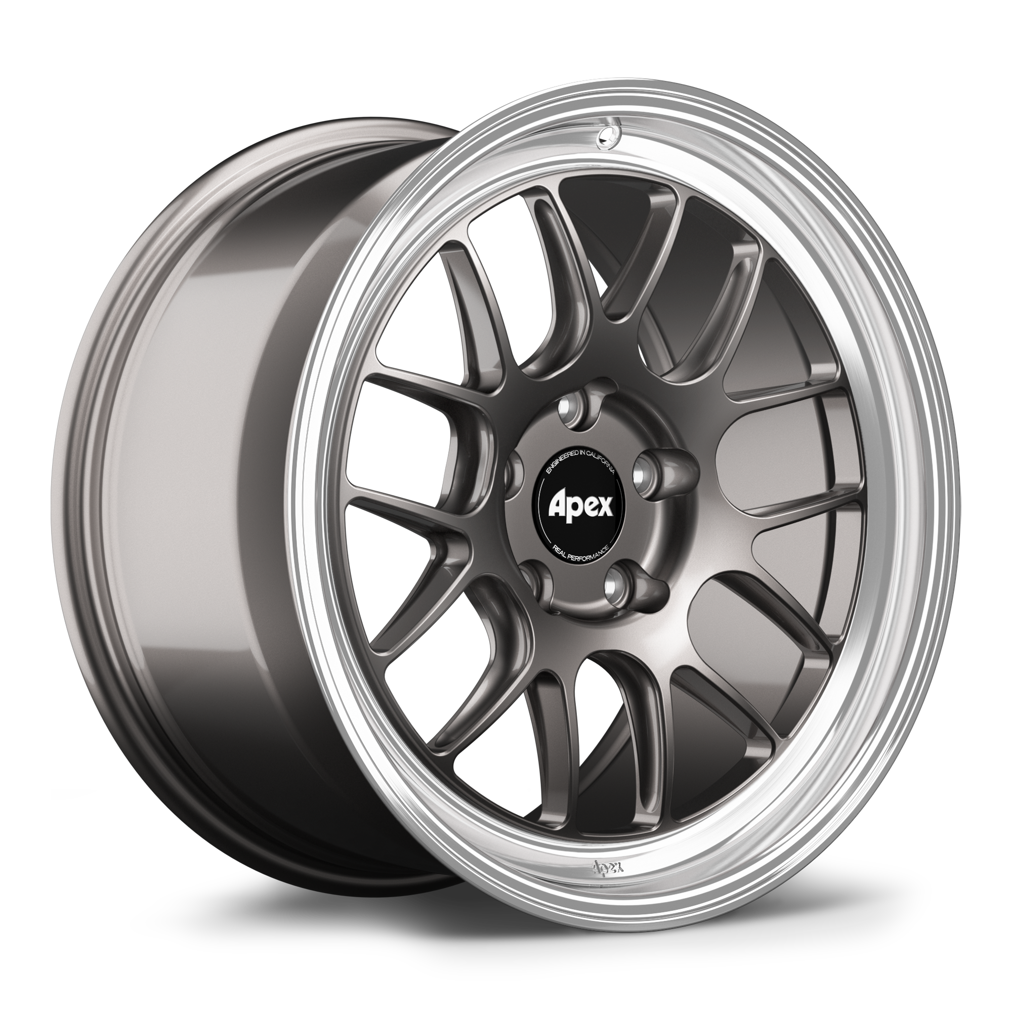 Apex ML-7RT Forged Alloy Wheel 18x11 ET36 5x130mm - Machined Lip - Anthracite 71.6mm CB