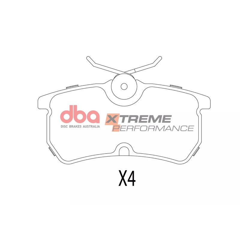 DBA Xtreme Performance Brake Pads 87.3mm x 42.5mm DB1759XP - Rear