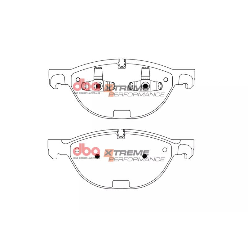 DBA Xtreme Performance Brake Pads 193mm x 78.8mm DB2209XP - Front