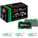 DBA Street Performance Brake Pads 122.4, 122.4mm x 53.5, 48.5mm DB2429SP - Rear
