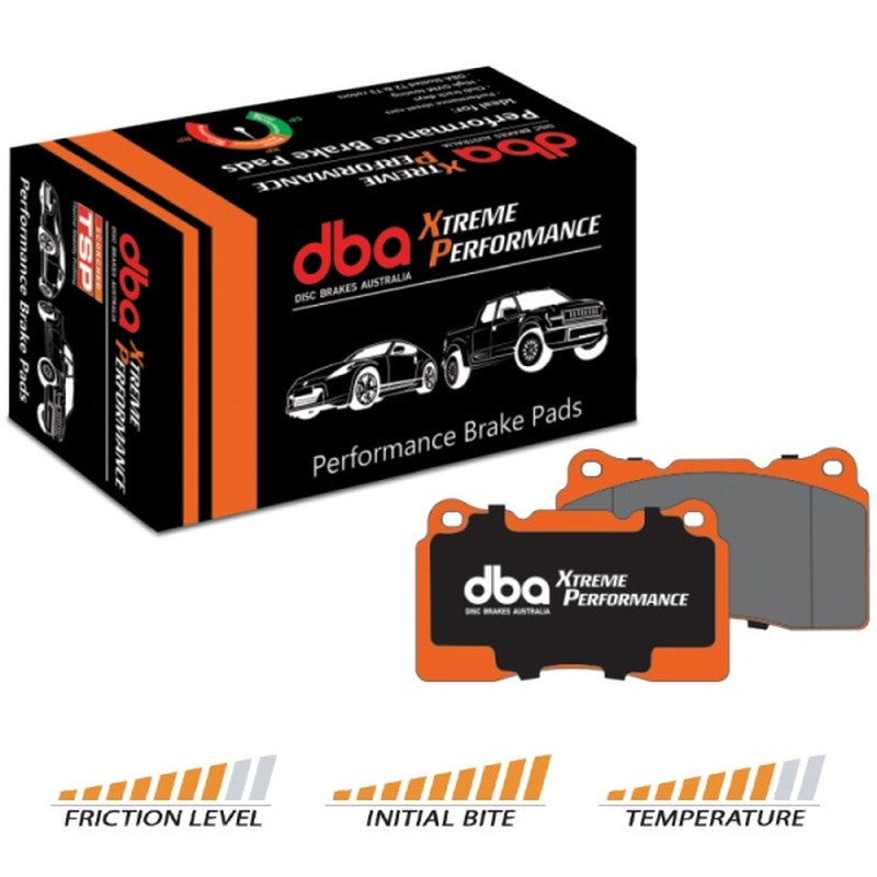 DBA Xtreme Performance Brake Pads 163.6mm x 54.1mm DB1835XP - Front
