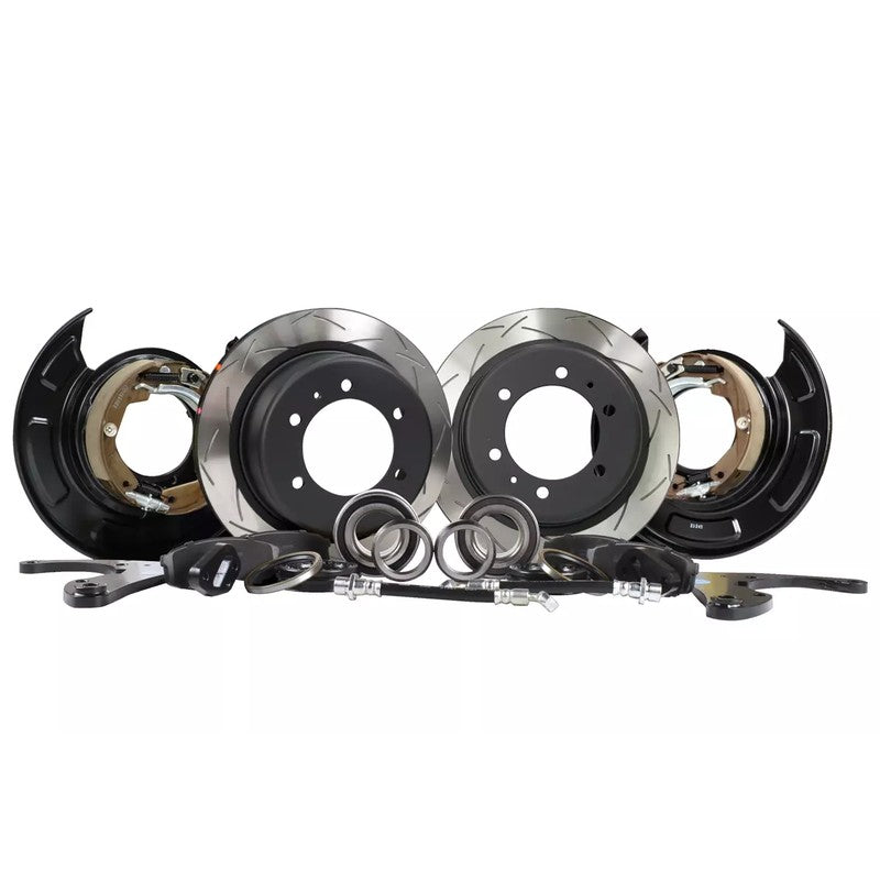 DBA Drum To Disc Conversion Kit With Electric Handbrake Brake Discs 312mm DBADC1002 - Rear