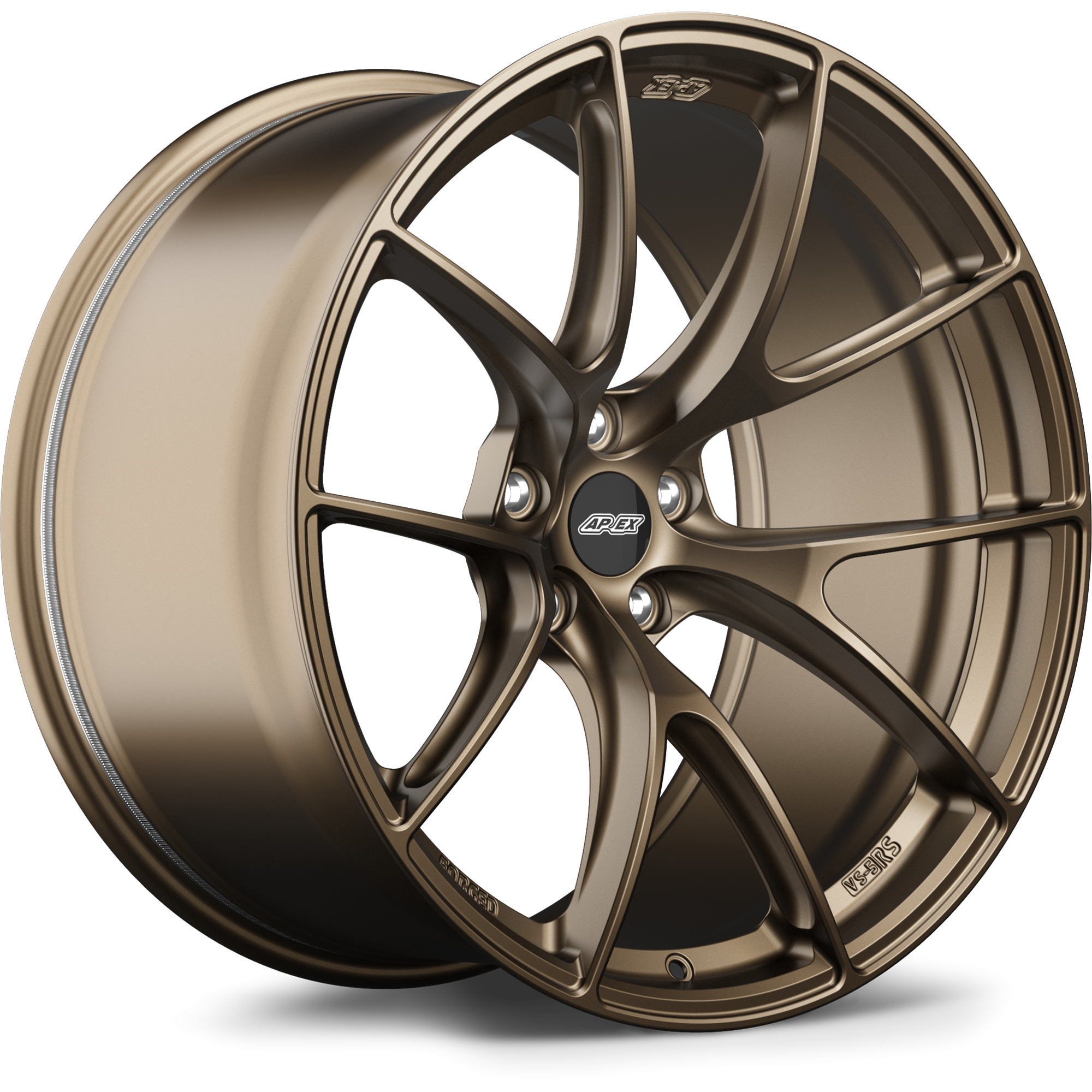Apex VS-5RS Forged Alloy Wheel 20x12 ET22 5x114.3 Satin Bronze 66.1mm CB