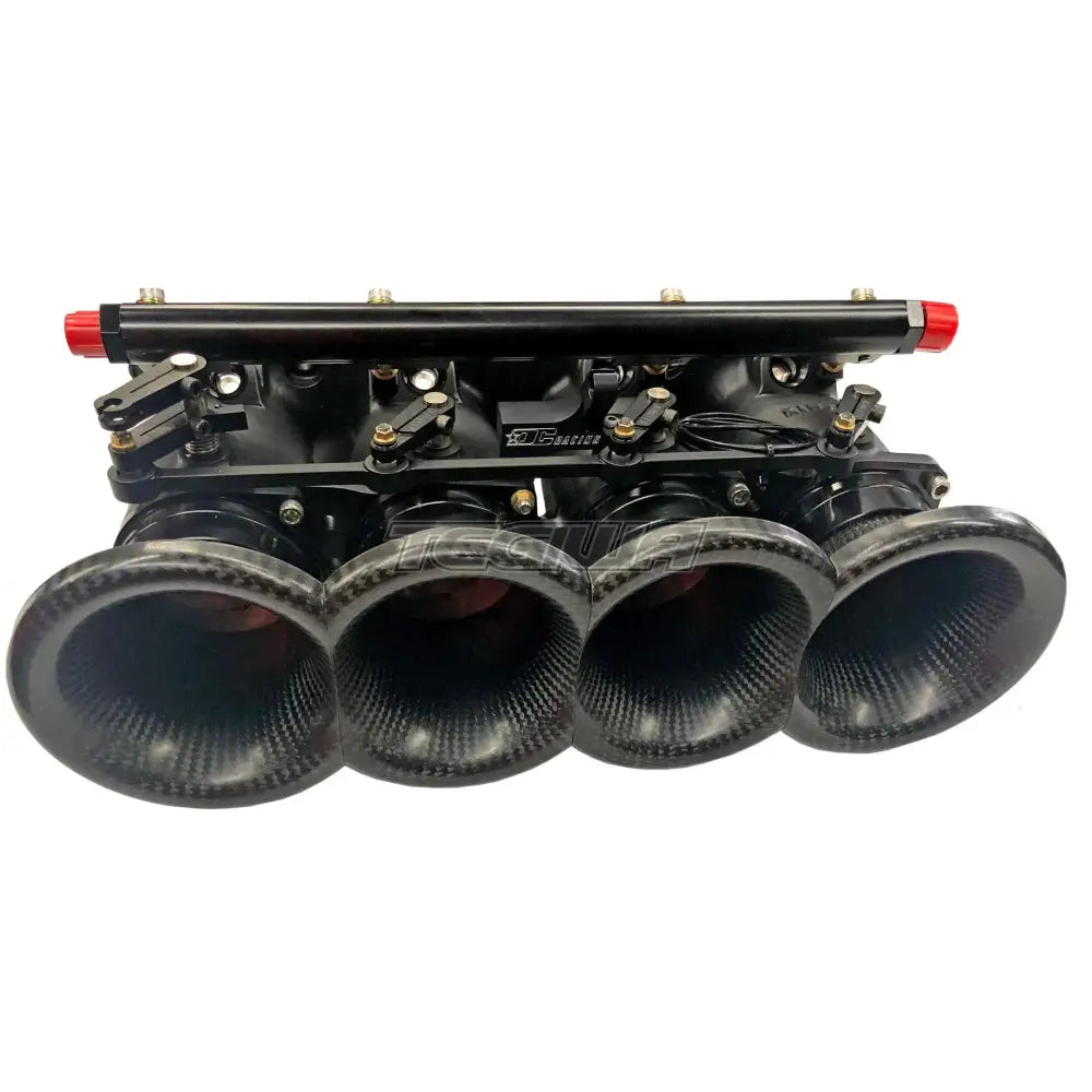 Drag Cartel 70mm Cartel Black Edition ITB Kit Carbon Fiber Velocity Stack & Throttle Cable Bracket K-Series Throttle