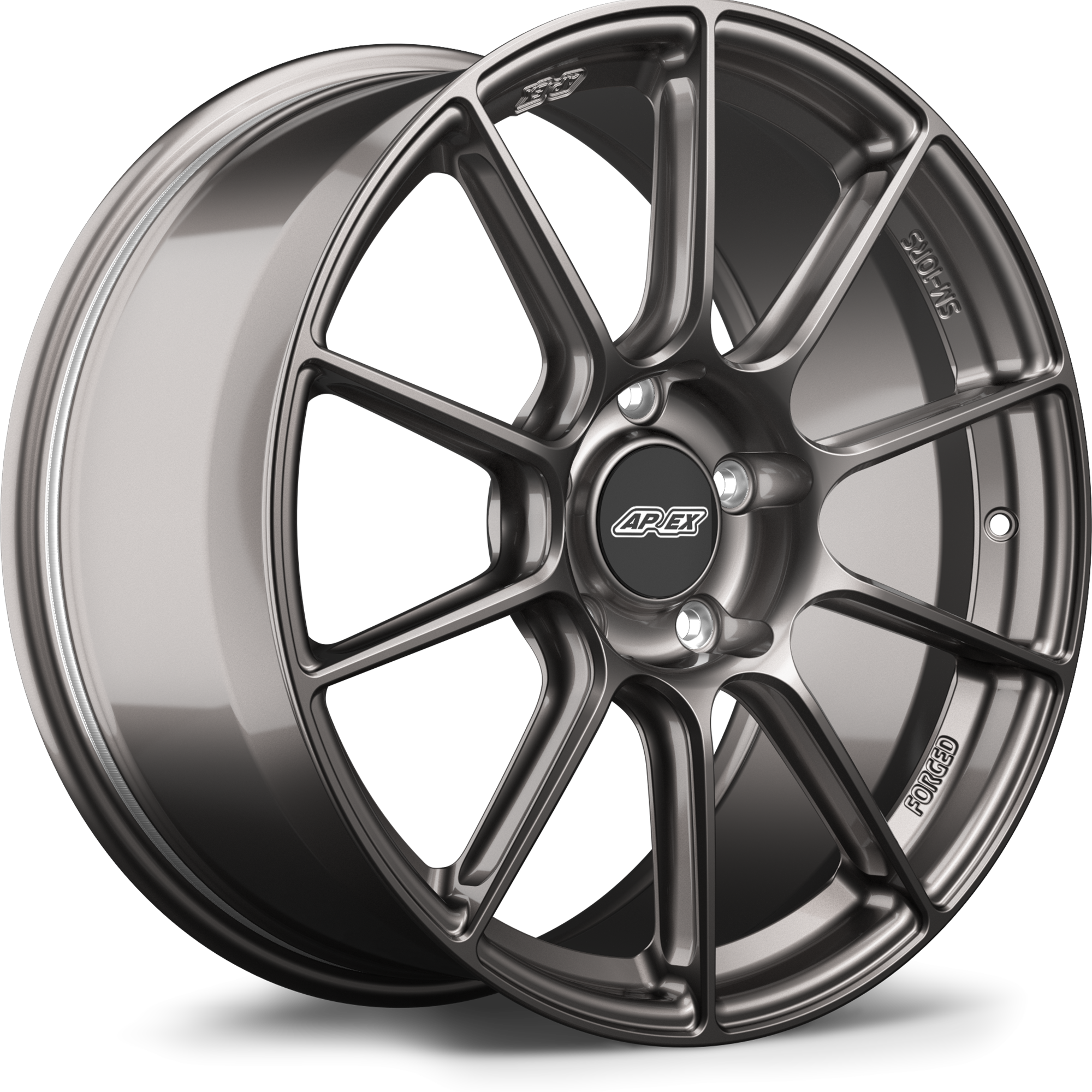 Apex SM-10RS Forged Alloy Wheel 20x11 ET18 5x112 Anthracite 66.6mm CB