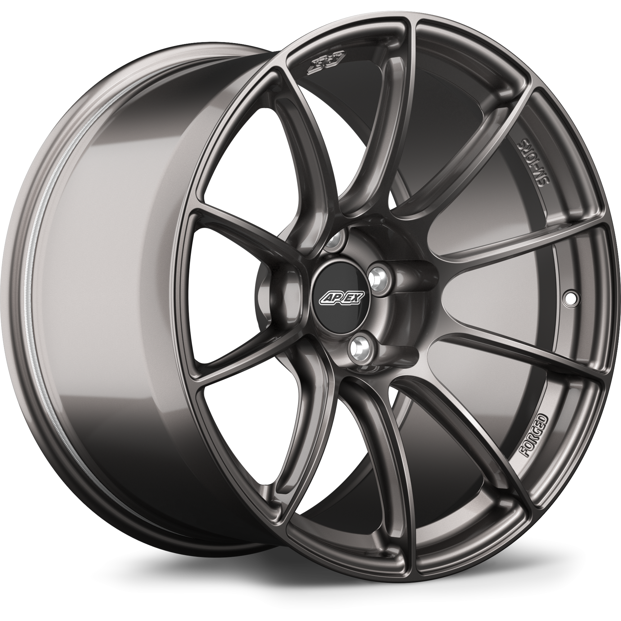 Apex SM-10RS Forged Alloy Wheel 19x11 ET9 5x120 Anthracite 67.1mm CB