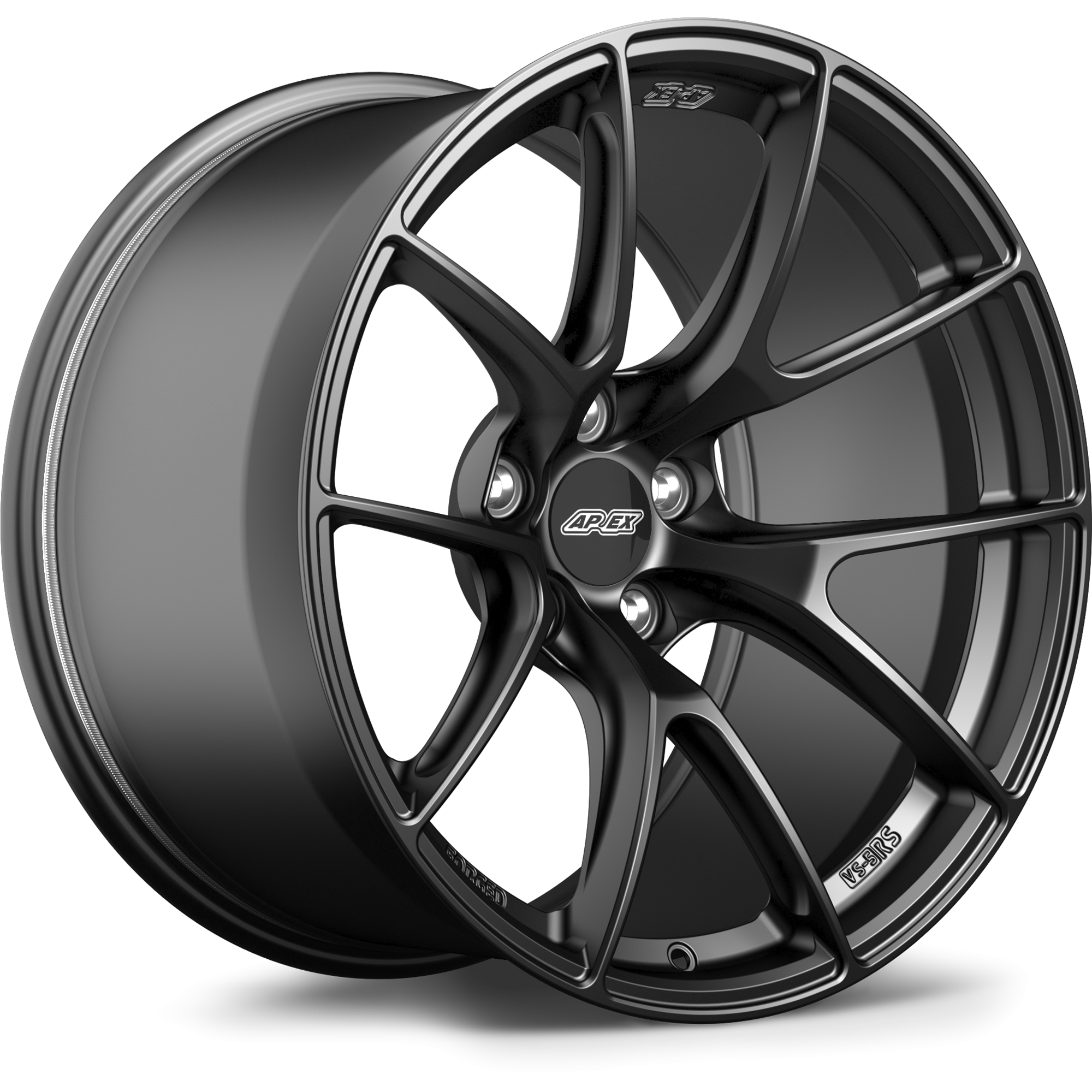 Apex VS-5RS Forged Alloy Wheel 19x13.25 ET30 5x120 Satin Black 67.1mm CB