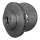 EBC Drilled Standard Brake Discs 295mm D1529D - Front