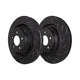 EBC Sg Slotted Brake Discs 350mm SG7366 - Rear