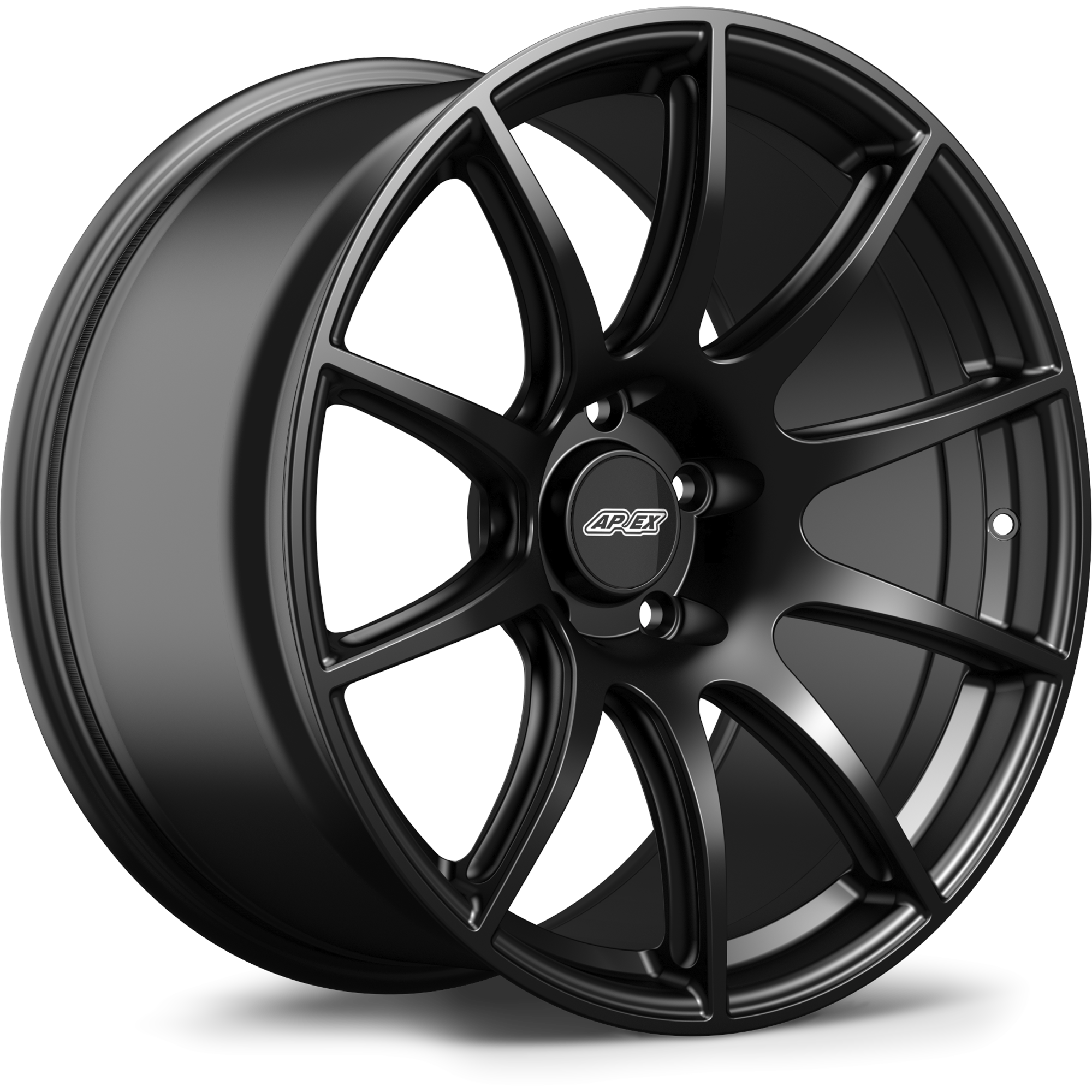 Apex SM-10 Alloy Wheel 19x11 ET44 5x120 Satin Black 72.56mm CB