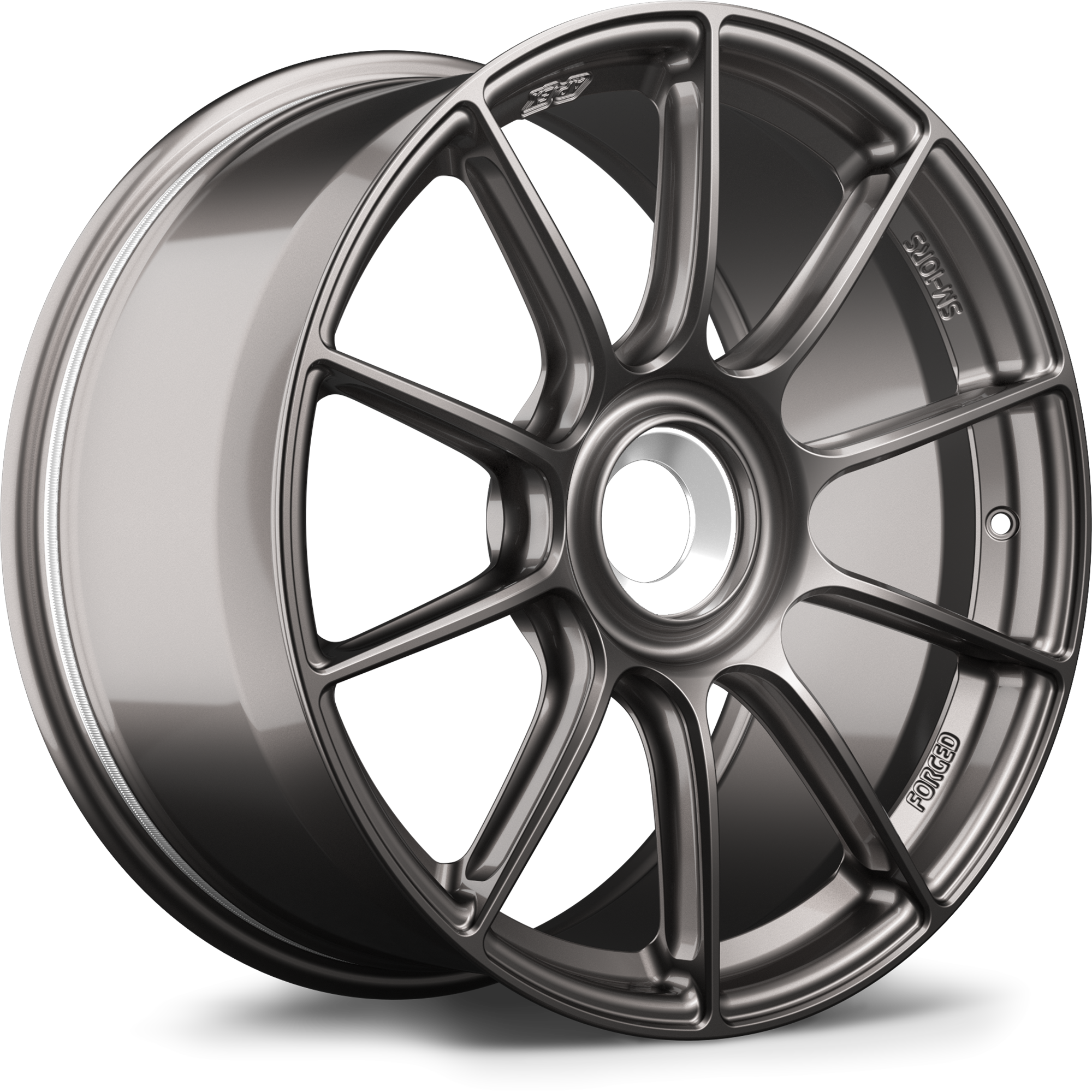 Apex SM-10RS Forged Alloy Wheel 19x9.5 ET50 PSCL Anthracite 101mm CB