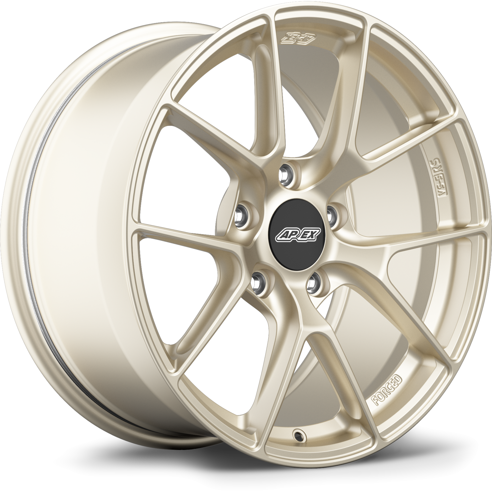Apex VS-5RS Forged Alloy Wheel 18x9 ET46 5x130 Motorsport Gold 71.6mm CB