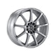 Enkei EDR9 Alloy Wheel 17x7 ET38 4x100/114.3 Silver 72.6mm CB Alloy Wheels
