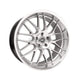 Enkei Lusso Alloy Wheel 20x9.5 ET35 5x120 Silver 72.6mm CB Alloy Wheels