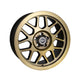Enkei Matrix Alloy Wheel 17x9 ET10 5x127 Brushed Gold 108mm CB Alloy Wheels