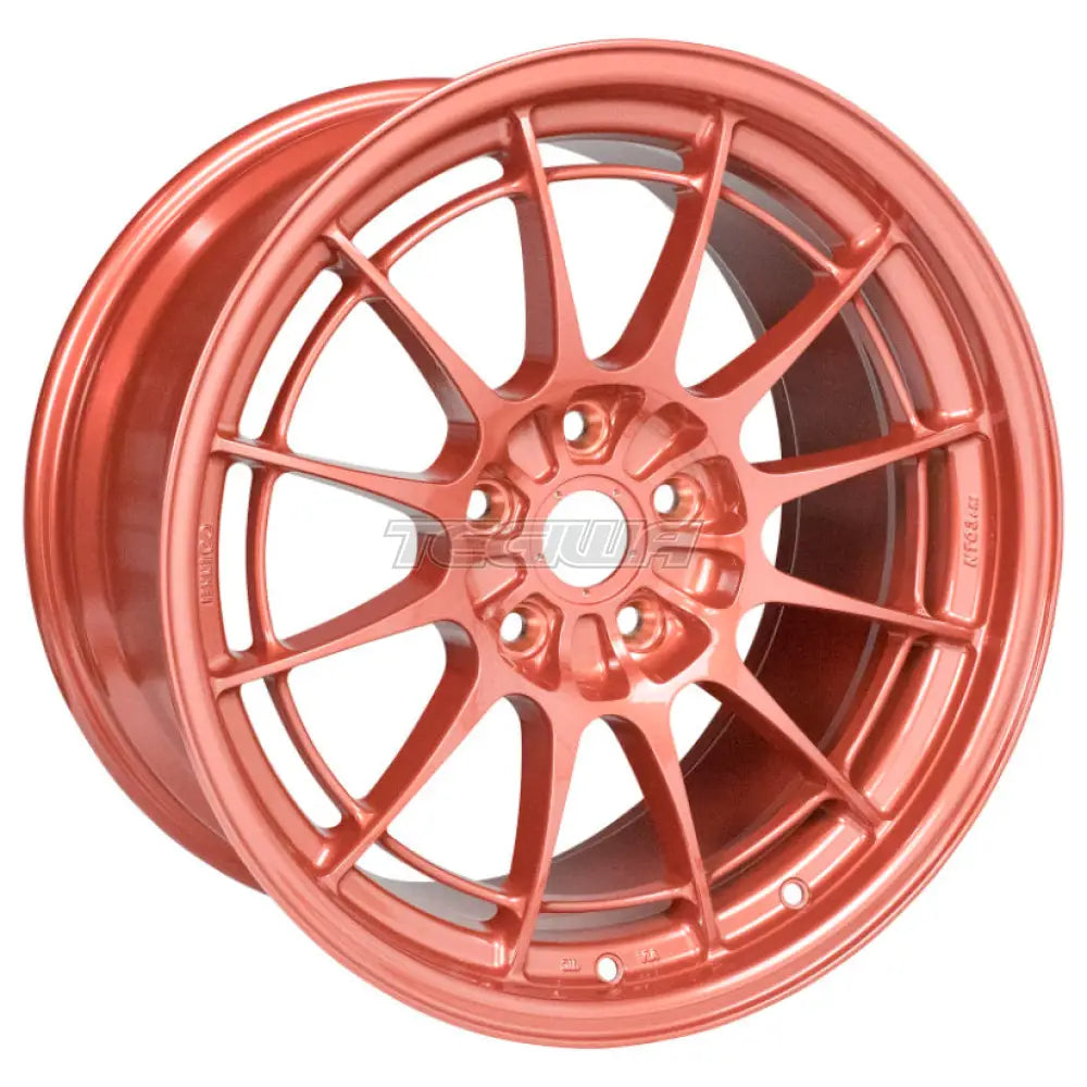Enkei NT03 + M Alloy Wheel 18x9.5 ET40 5x114.3 Orange 72.6mm CB Alloy Wheels