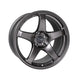 Enkei PF05 Alloy Wheel 19x8 ET45 5x114.3 Dark Silver 75mm CB Alloy Wheels