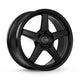 Enkei Quasar Alloy Wheel 18x8 ET45 5x100 Gloss Black 72.6mm CB Alloy Wheels