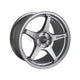 Enkei TS-5 Alloy Wheel 18x9.5 ET45 5x100 Storm Grey 72.6mm CB Alloy Wheels