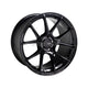 Enkei TS-V Alloy Wheel 18x8 ET45 5x114.3 Gloss Black 72.6mm CB Alloy Wheels