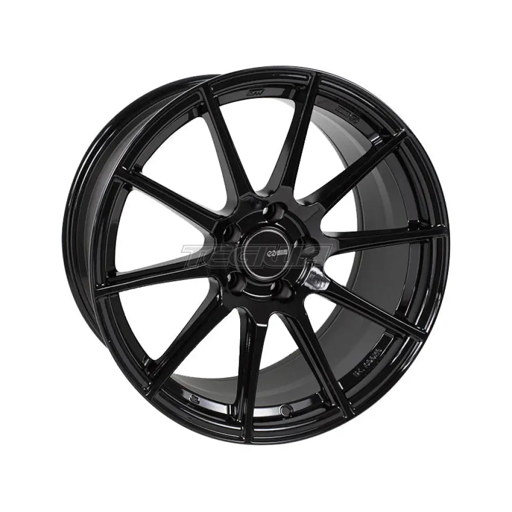Enkei TS10 Alloy Wheel 18x8 ET45 5x100 Black 72.6mm CB Alloy Wheels