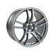 Enkei TX5 Alloy Wheel 17x9 ET45 5x114.3 Platinum Grey 72.6mm CB Alloy Wheels