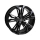 Enkei Vortex 5 Alloy Wheel 17x7.5 ET40 5x114.3mm Black 114.3mm CB Alloy Wheels