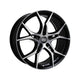 Enkei Vulcan Alloy Wheel 18x8.0 ET40 5x120 Black Machined 72.6mm CB Alloy Wheels